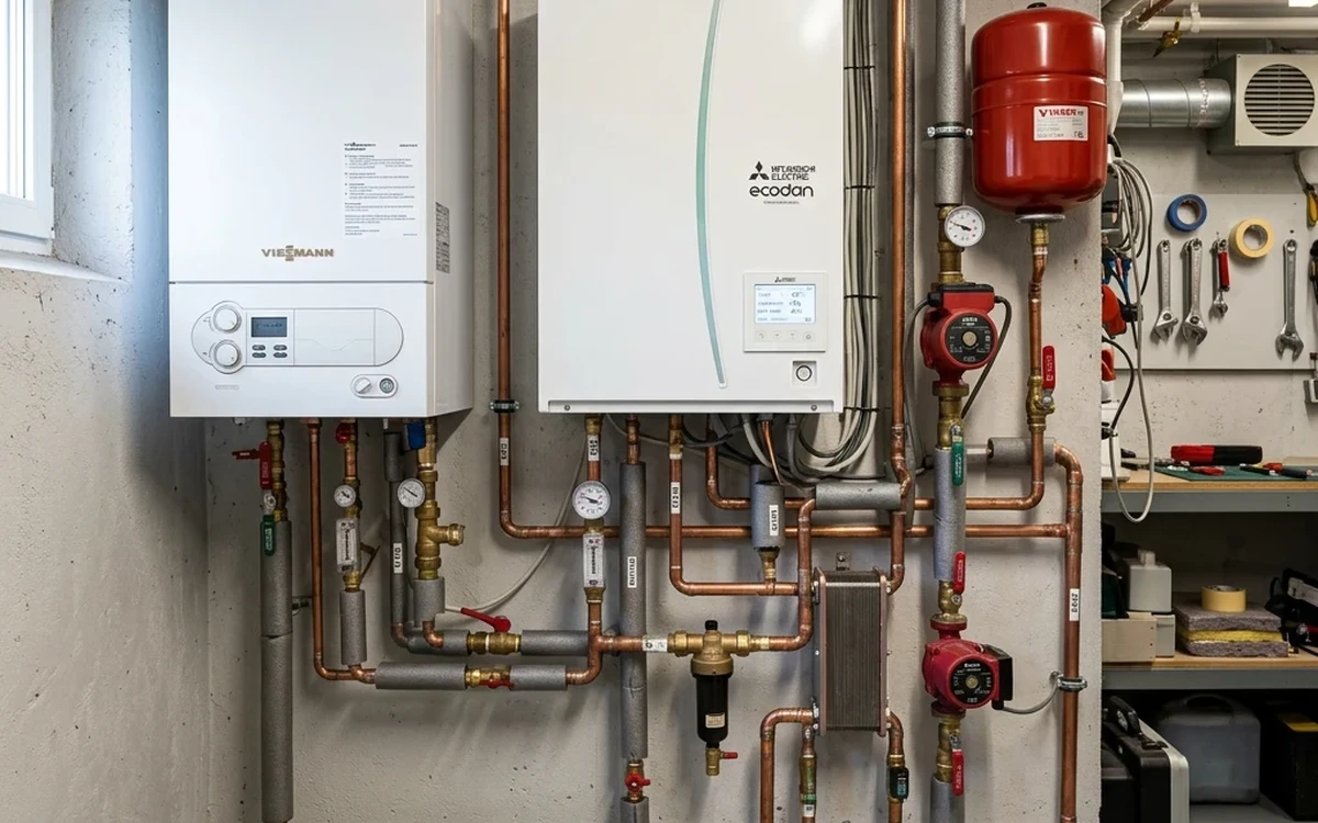 Hybridheizung aus Wärmepumpe & Gas: Wann lohnt sich die Kombination im Altbau?